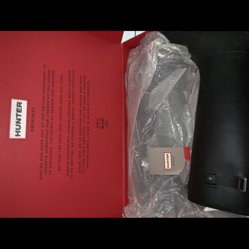 Hunter rain boots